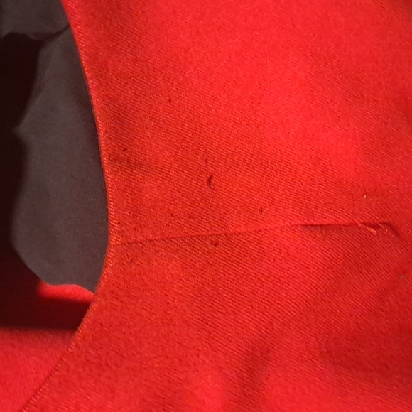 Eloquii Draper James Red Belted Cape Coat sz 18/20 - Picture 7 of 10